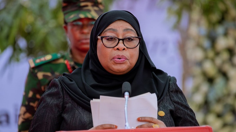 Rais Samia Suluhu Hassan.