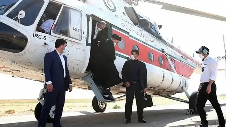 Helikopta inayotumika kumsafirisha Rais Ebrahim Raisi wa Iran.