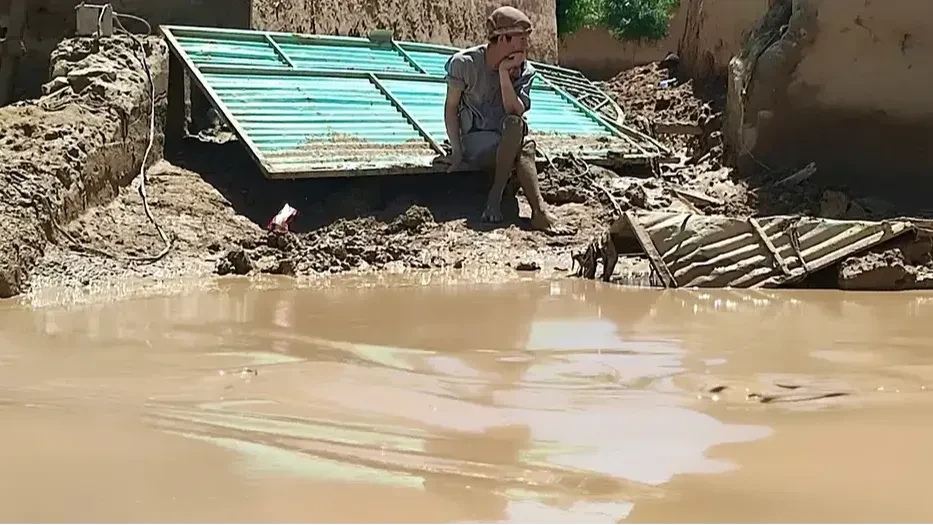 Athari za mafuriko nchini Afghanistan.