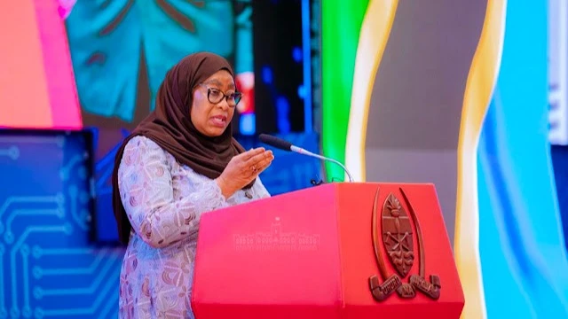 Rais Samia Suluhu Hassan.