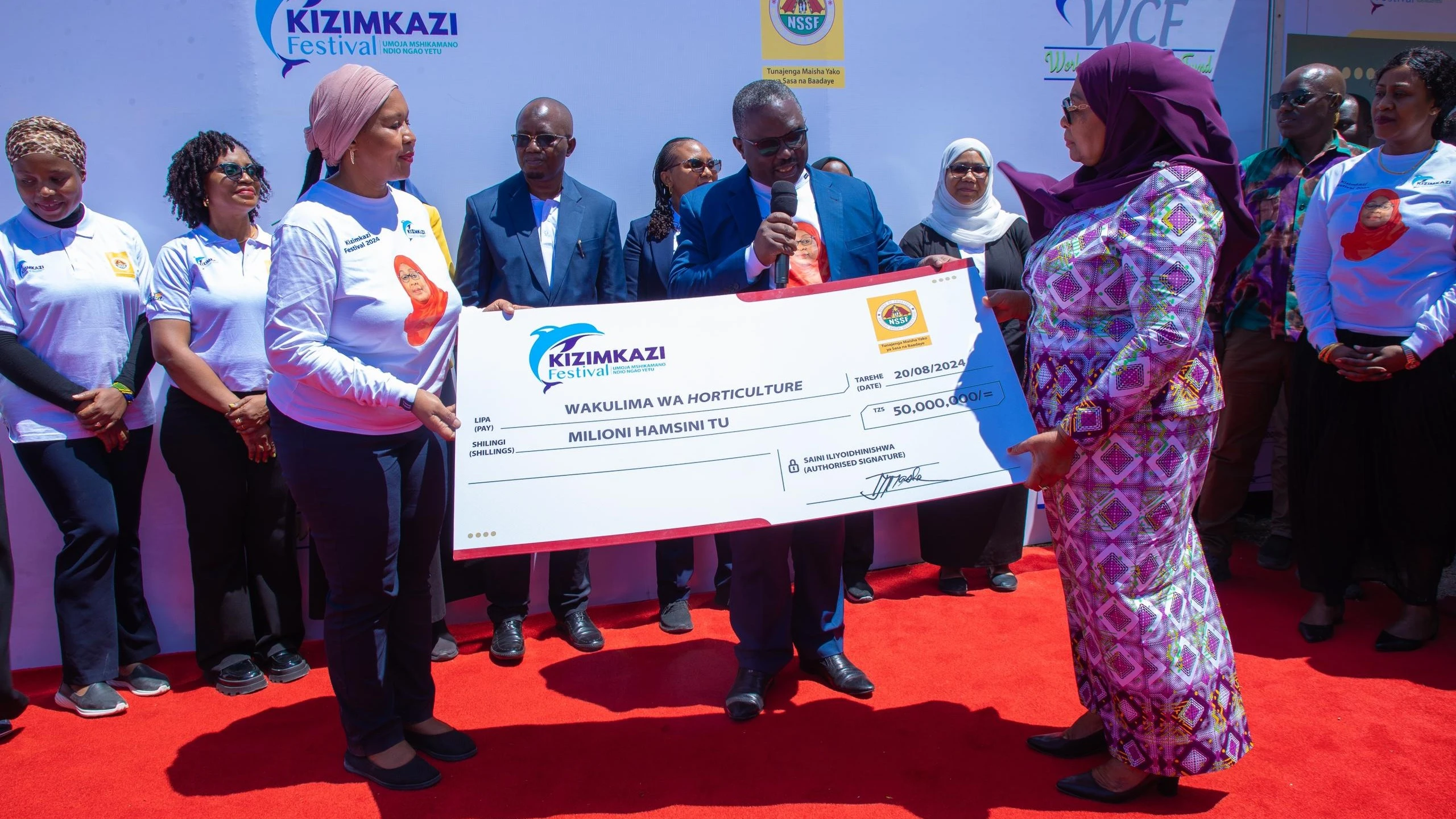 NSSF yachangamkia fursa utoaji elimu hifadhi ya jamii Tamasha la Kizimkazi 2024.