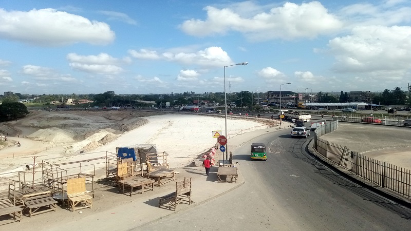  This is a view of Dar es Salaam’s Kimara Mwisho valley, currently being filled with soil in readiness for the ongoing expansion of the Dar es Salaam-Kibaha stretch of Morogoro Road, as captured yesterday. 