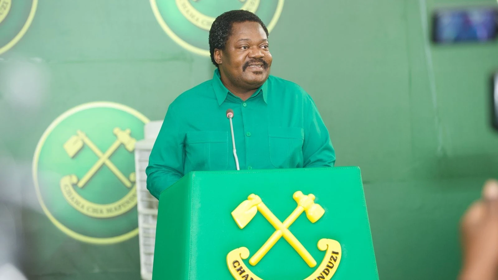 CCM Secretary General Dr Emmanuel Nchimbi