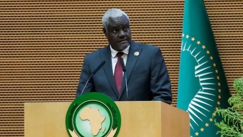 Moussa Faki Mahamat, the chairman of the African Union Commission