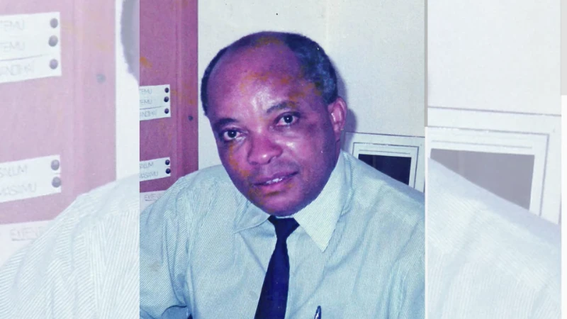 ALIYEKUWA Mkurugenzi Mtendaji wa Hospitali ya KCMC, Prof. John Shao (80) 