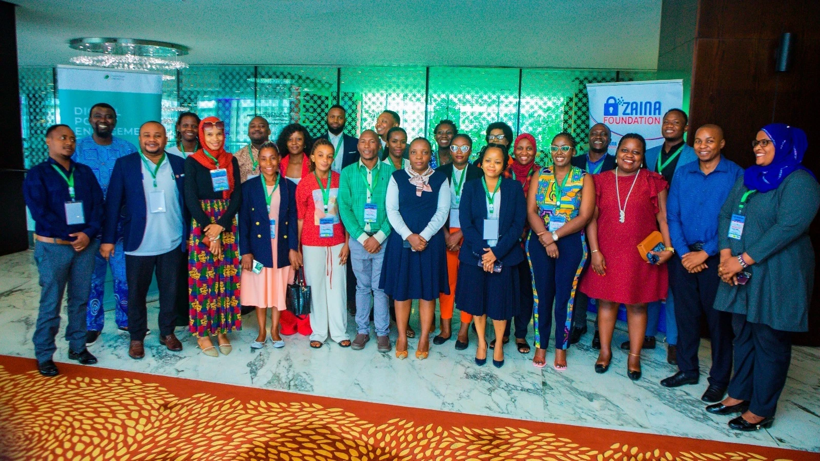 Members of the Tanzania Digital Rights Coalition during a recent awareness training on Data Protection Act of 2022 and its 2023 regulations. Conducted in Dar es Salaam the training was organized by Paradigm Initiative and Zaina Foundation.