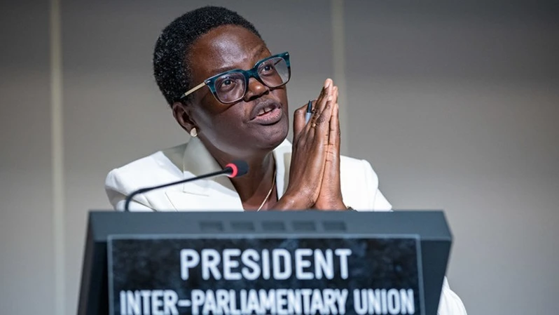 President of the Inter-Parliamentary Union (IPU), Dr Tulia Ackson