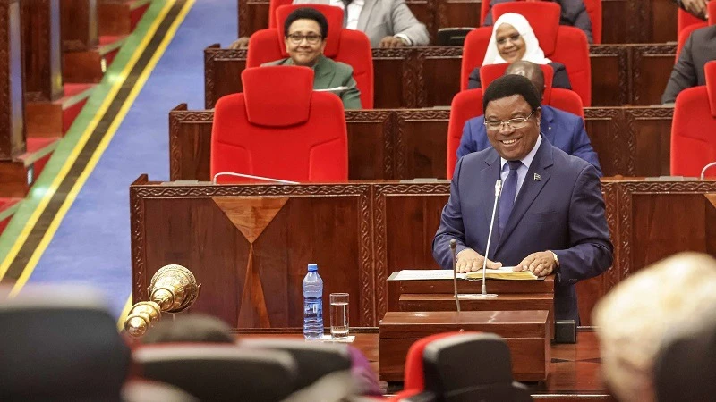 Prime Minister Kassim Majaliwa adjourns an ordinary meeting of the National Assembly in Dodoma city yesterday. 