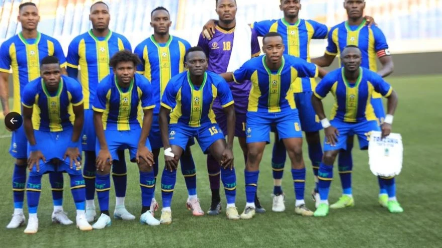 Taifa Stars squad pictured on Saturday during their AFCON 2025 qualifier against Ethiopia held at the Pentecost Martyrs Stadium in Kinshasa, DRC. Stars won 2-0.