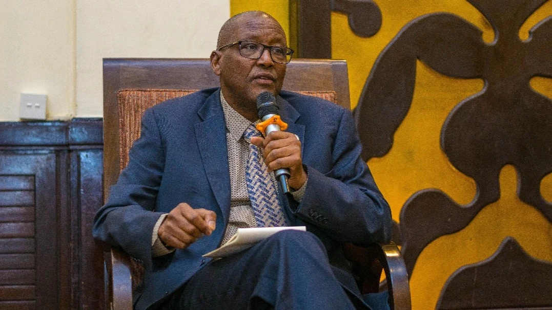 
Deputy Minister of Minerals Dr Stephen Kiruswa speaks during the Tanzania-Australia mining breakfast and panel discussion held yesterday in Dar es Salaam. 