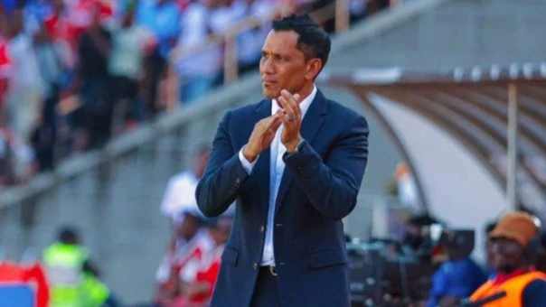 Simba SC head coach Fadlu Davids.