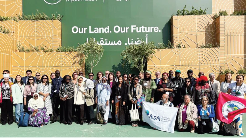 Representatives of Civil Society Organizations (CSOs) attending the ongoing sixteenth session of conference of the parties (COP16) to 
the UNCCD.