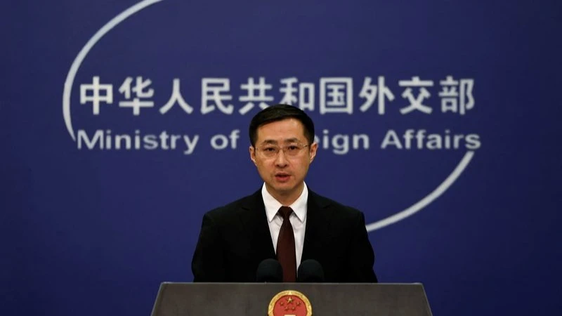 Spokesperson Lin Jian.