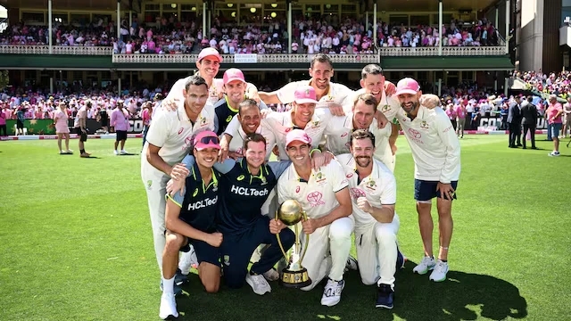 Australia end 10-year wait for series win over India