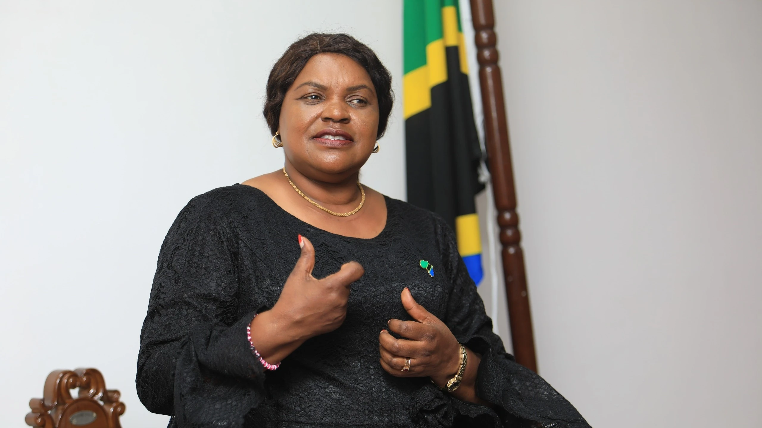 Jenister Mhagama, the Health minister