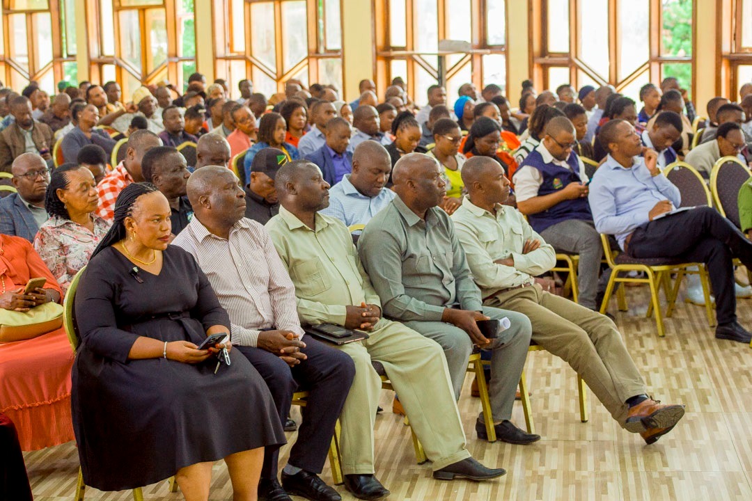 Cross section of health stakeholders from Mbeya City, including councillors, political party leaders and community development officers participate in a working to discuss strategies for controlling cholera on Tuesday