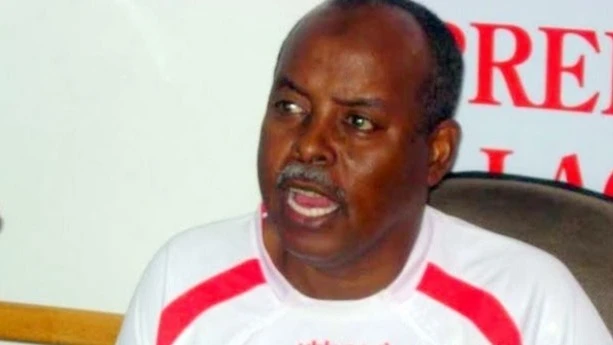 Renowned  football administrator Ismail Aden Rage 