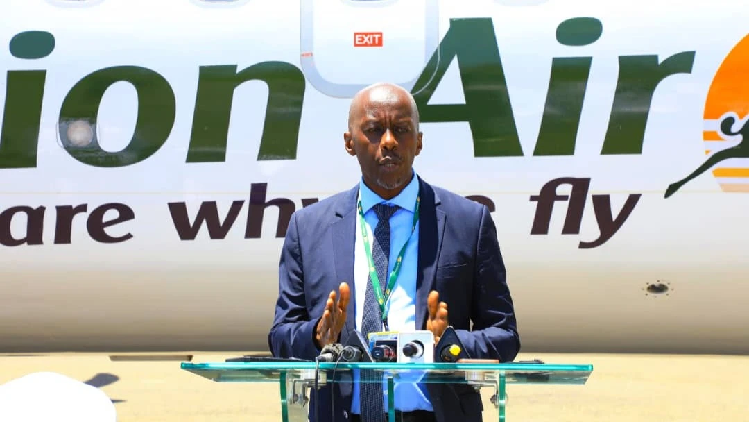  Precision Air’s CEO, Patrick Mwanri,