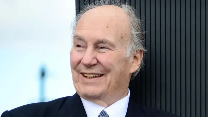 Billionaire philanthropist and spiritual leader Aga Khan