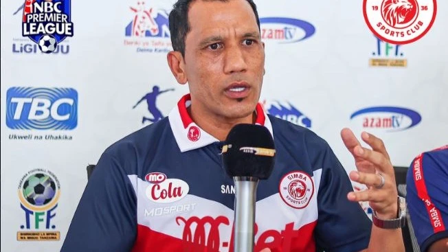 Simba SC head coach Fadlu Davids