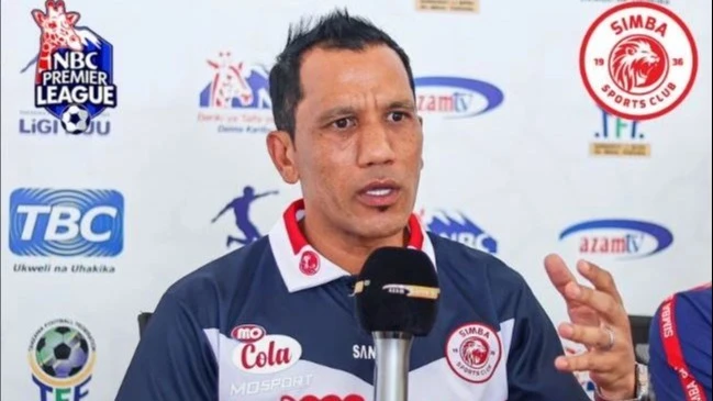 Simba, head coach Fadlu Davids