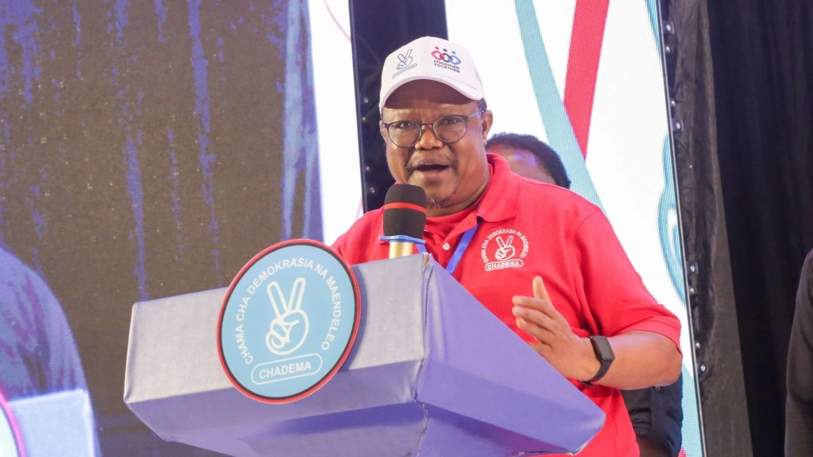 MWENYEKITI wa Chama Demokrasia na Maendeleo (CHADEMA) Tundu Lissu 