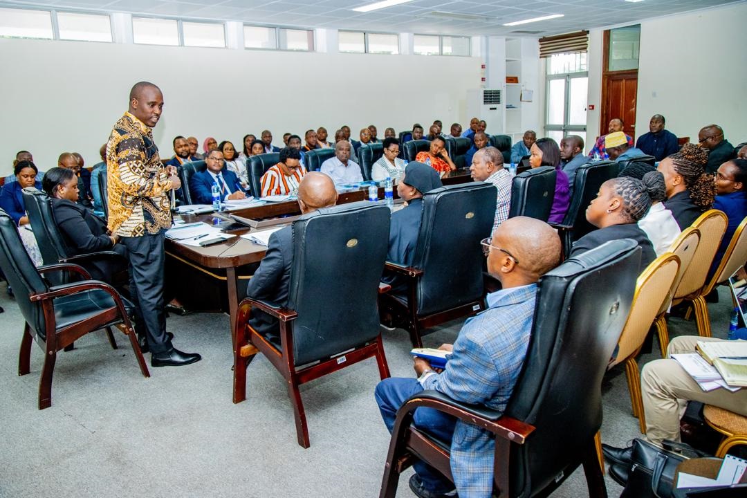 Deputy Prime Minister and Minister of Energy Dr  Doto Biteko, responding to the points raised by Members of Parliament during a meeting of the Par-liamentary Standing Committee on Energy and Min-erals regarding the draft budget of the Ministry.