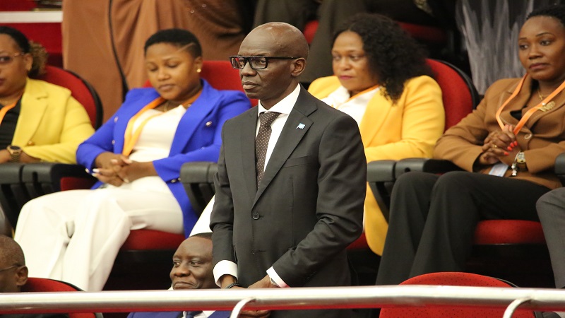 Prof Mohamed Janabi, Director of the Africa Region of the World Health Organisation, is introduced yesterday in the National Assembly in Dodoma city